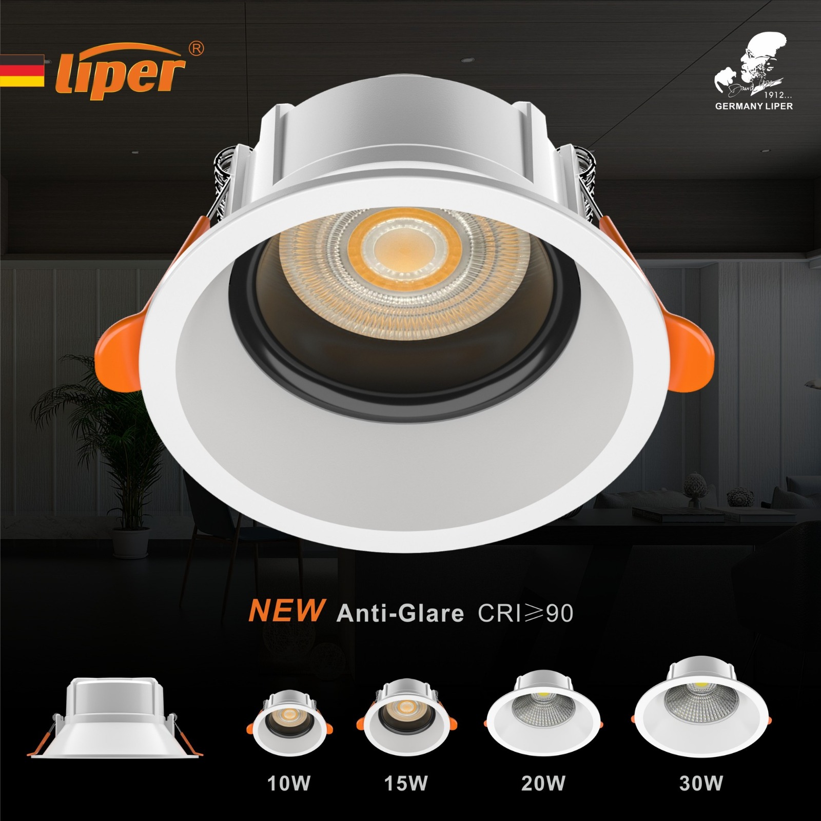 سبت ابيض مقعر W10 LIPER LUNA CCT