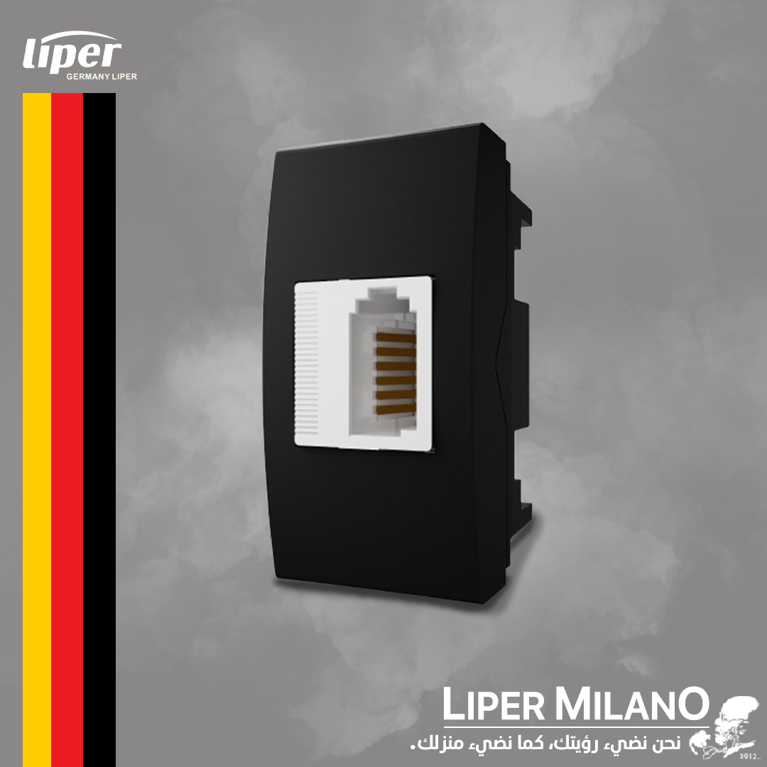 ابريز تلفون اسود LIPER MILANO