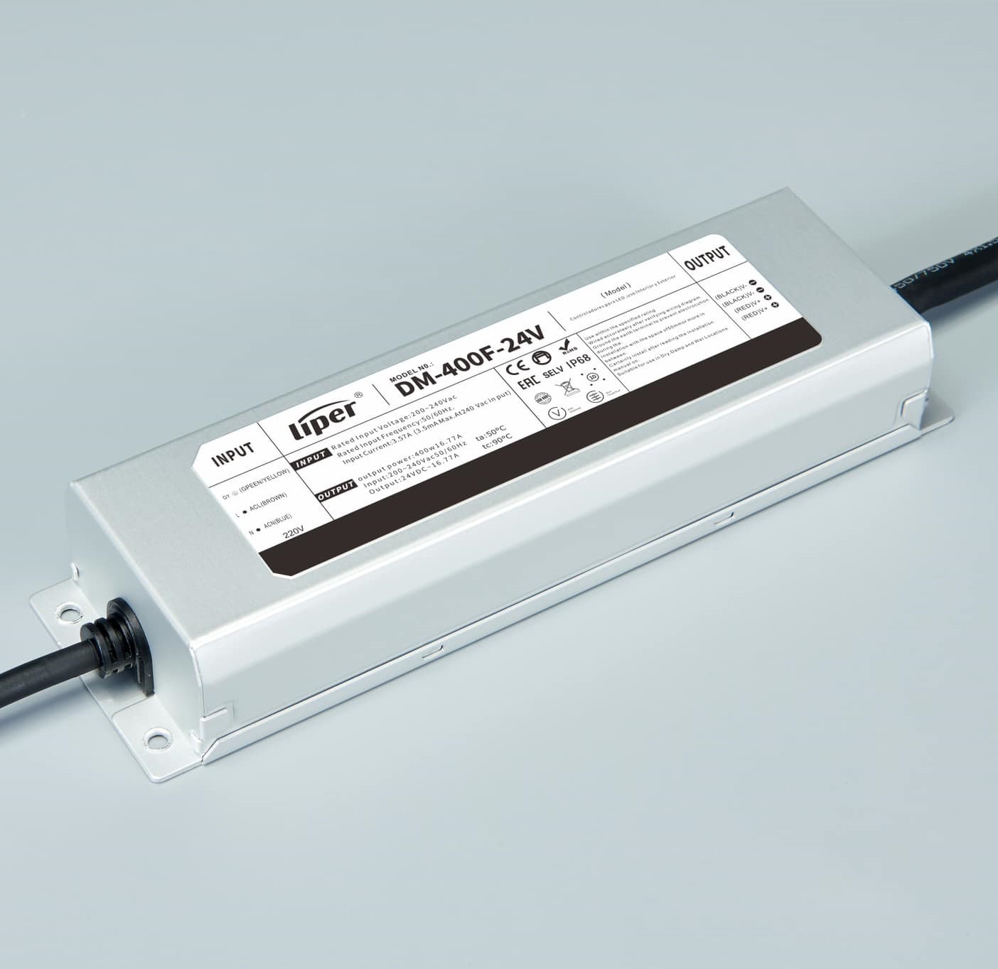 محول V24 IP65 W400 LIPER