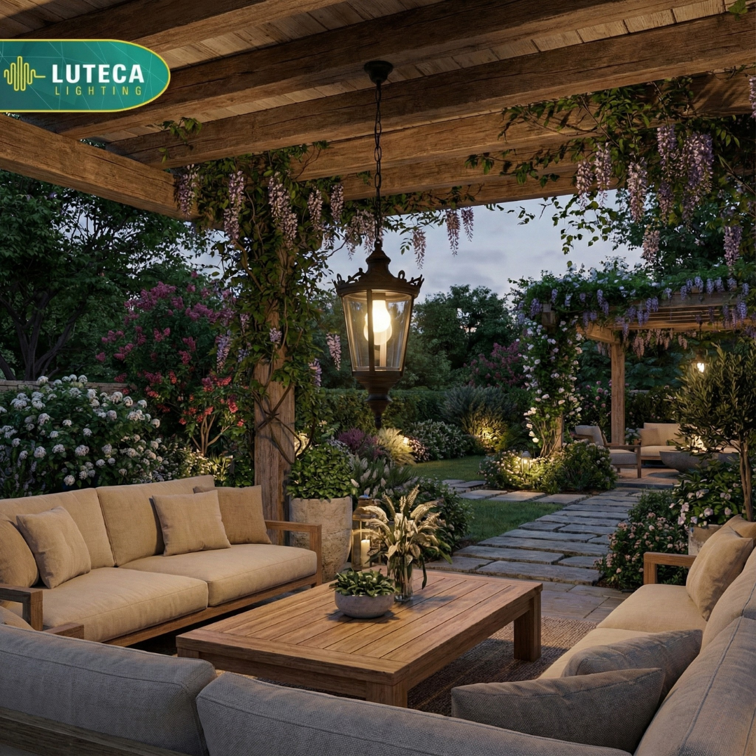 فانوس تعليق اسود LUTECA 9500-003