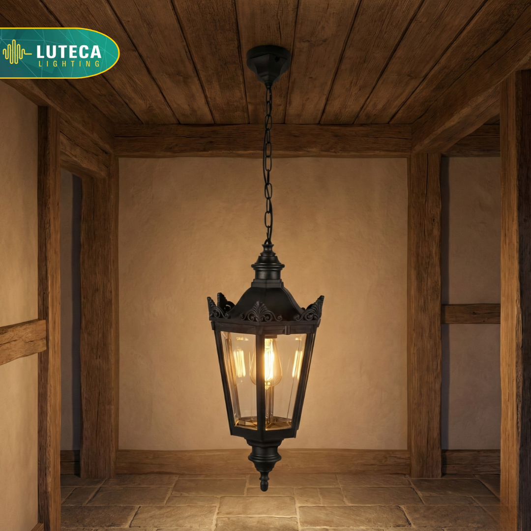 فانوس تعليق اسود LUTECA 6500-003