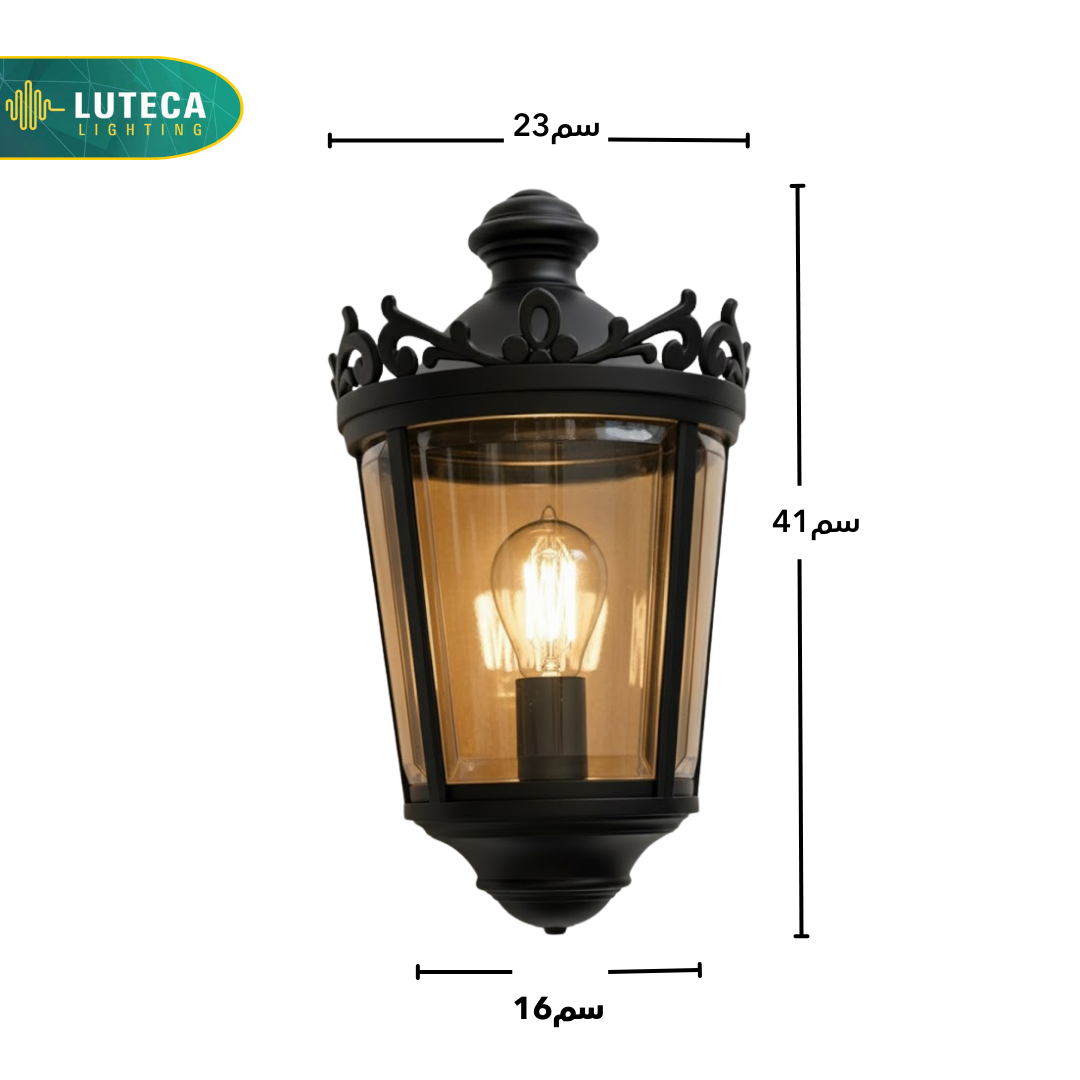 فانوس جنب اسود LUTECA 9000
