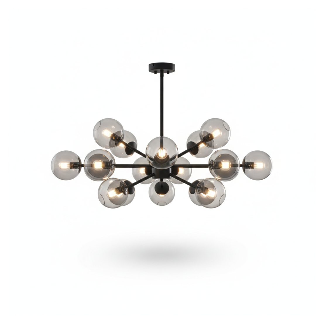 ثريه مودرن طابات اسود 919soot-SOOT-12