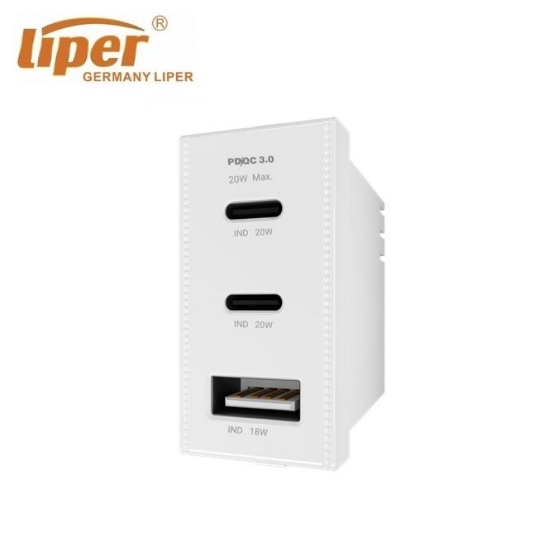 ابريز ابيض LIPER MILANO USB