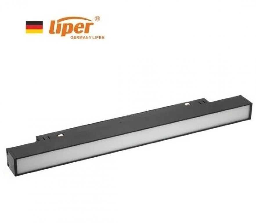 انارة مغناطيس مسطرة CCT 10W اسود LIPER 30CM 48V DC
