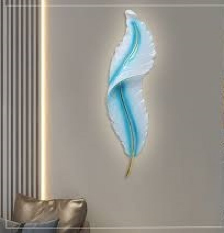 ثرية جنب ريشة ازرق 90 سم CCT