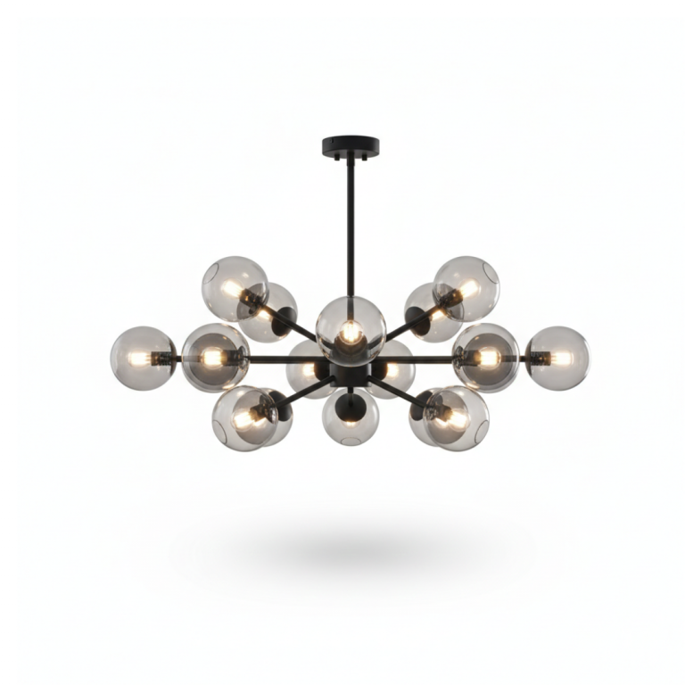 ثريه مودرن طابات اسود 919soot-SOOT-12