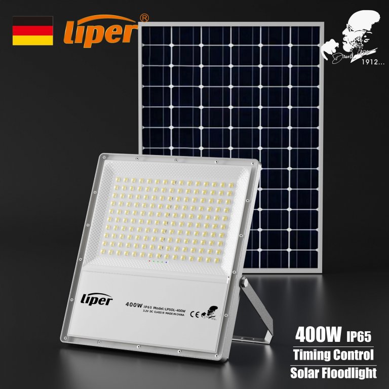 كشاف طاقة شمسية LIPER 400W 3000K